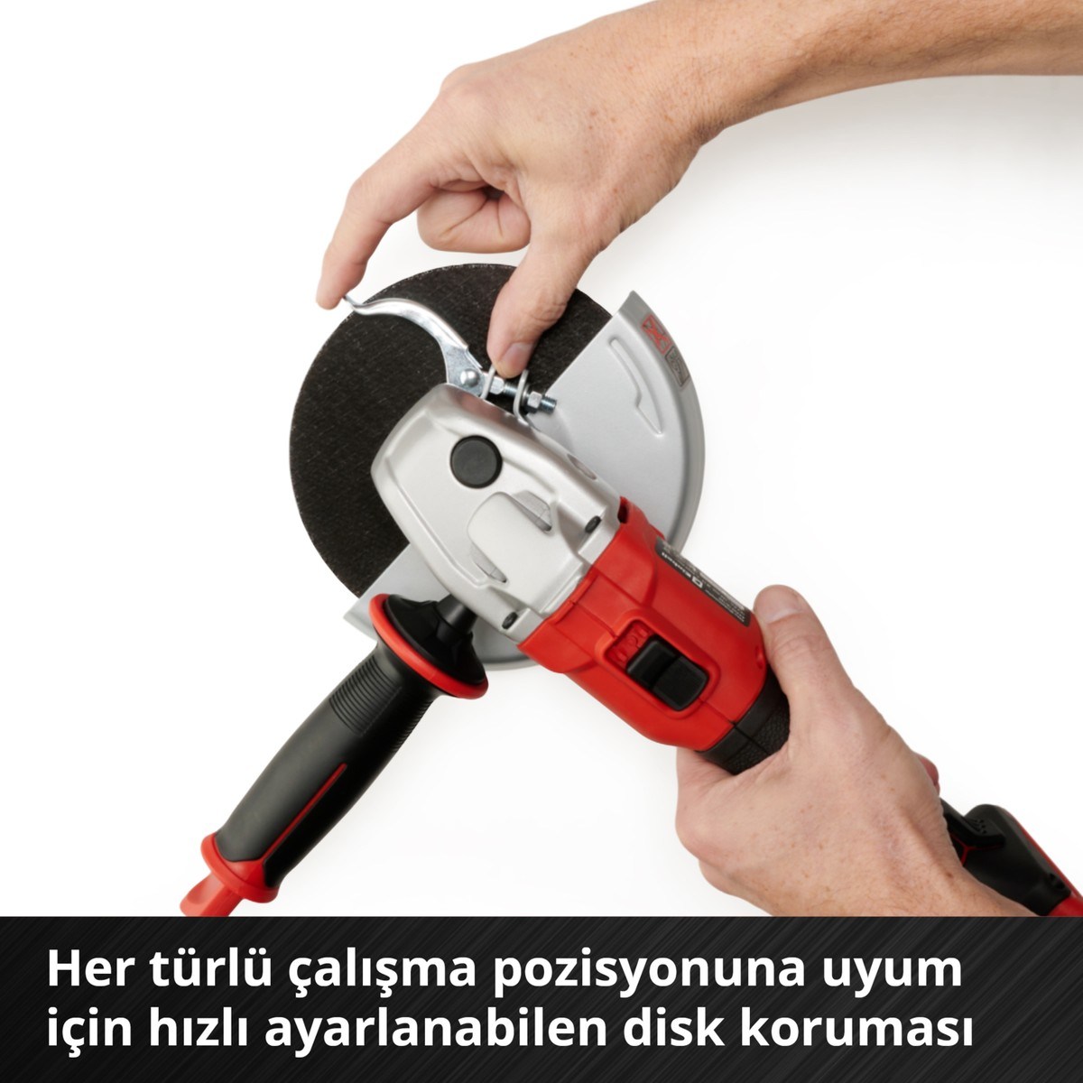  Einhell El Aletleri Einhell 4431144 Kale Kilit  AXXIO 18/150 - Akülü Avuç Taşlama
