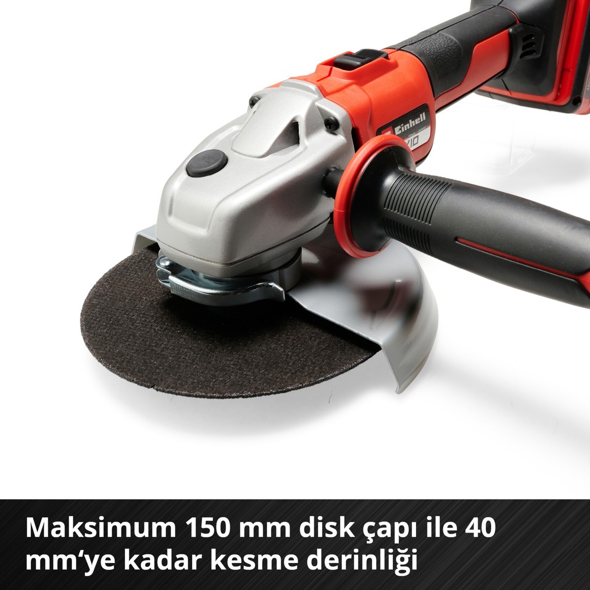  Einhell El Aletleri Einhell 4431144 Kale Kilit  AXXIO 18/150 - Akülü Avuç Taşlama