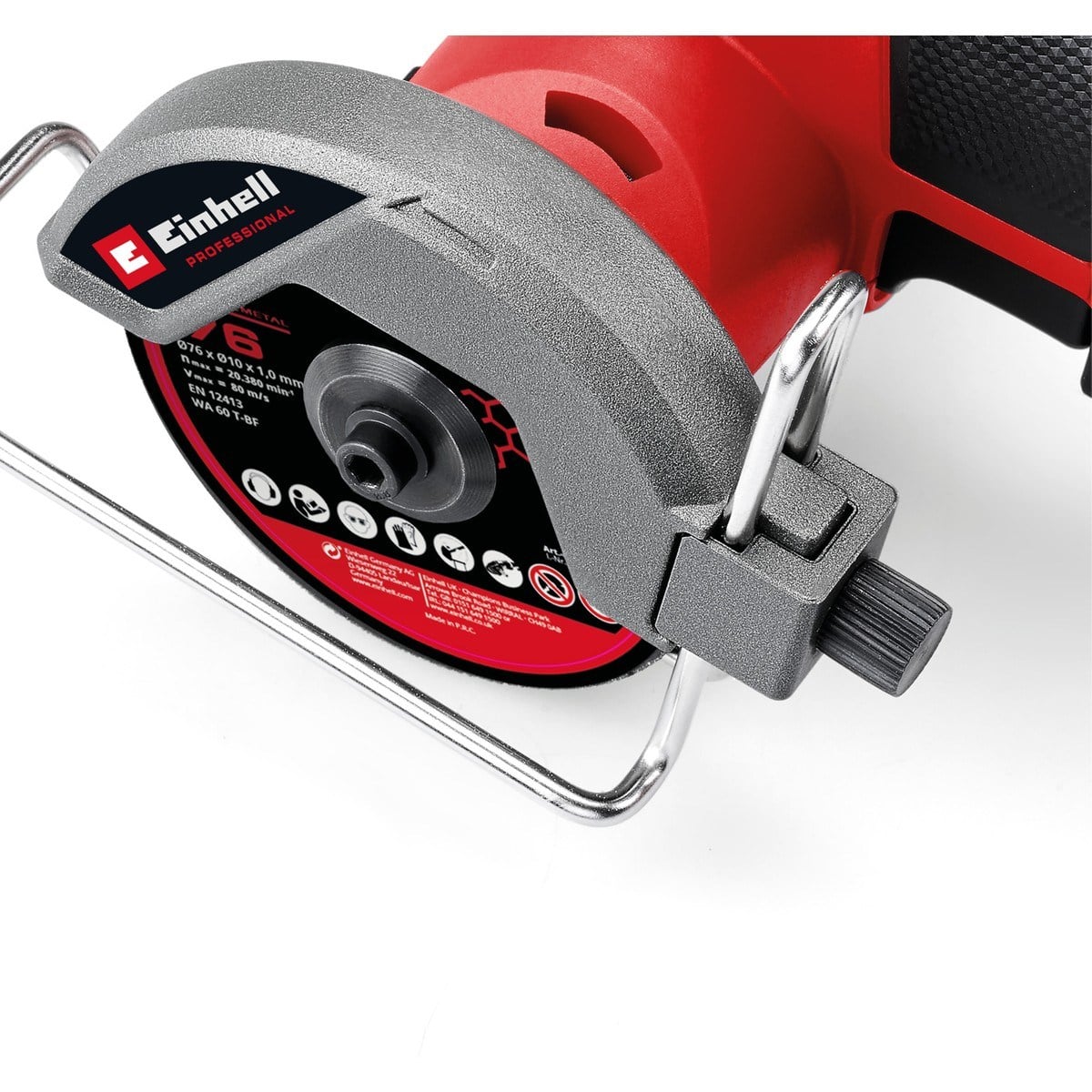  Einhell El Aletleri Einhell 4432000 Kale Kilit  TP-CO 18/76-C Li BL - Solo - Akülü Avuç Taşlama 