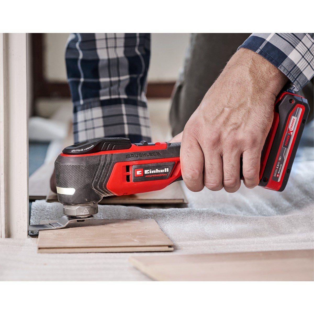  Einhell El Aletleri Einhell 4465190 Kale Kilit  TP-MG 18 Li BL - Solo - Akülü Raspalama Makinesi