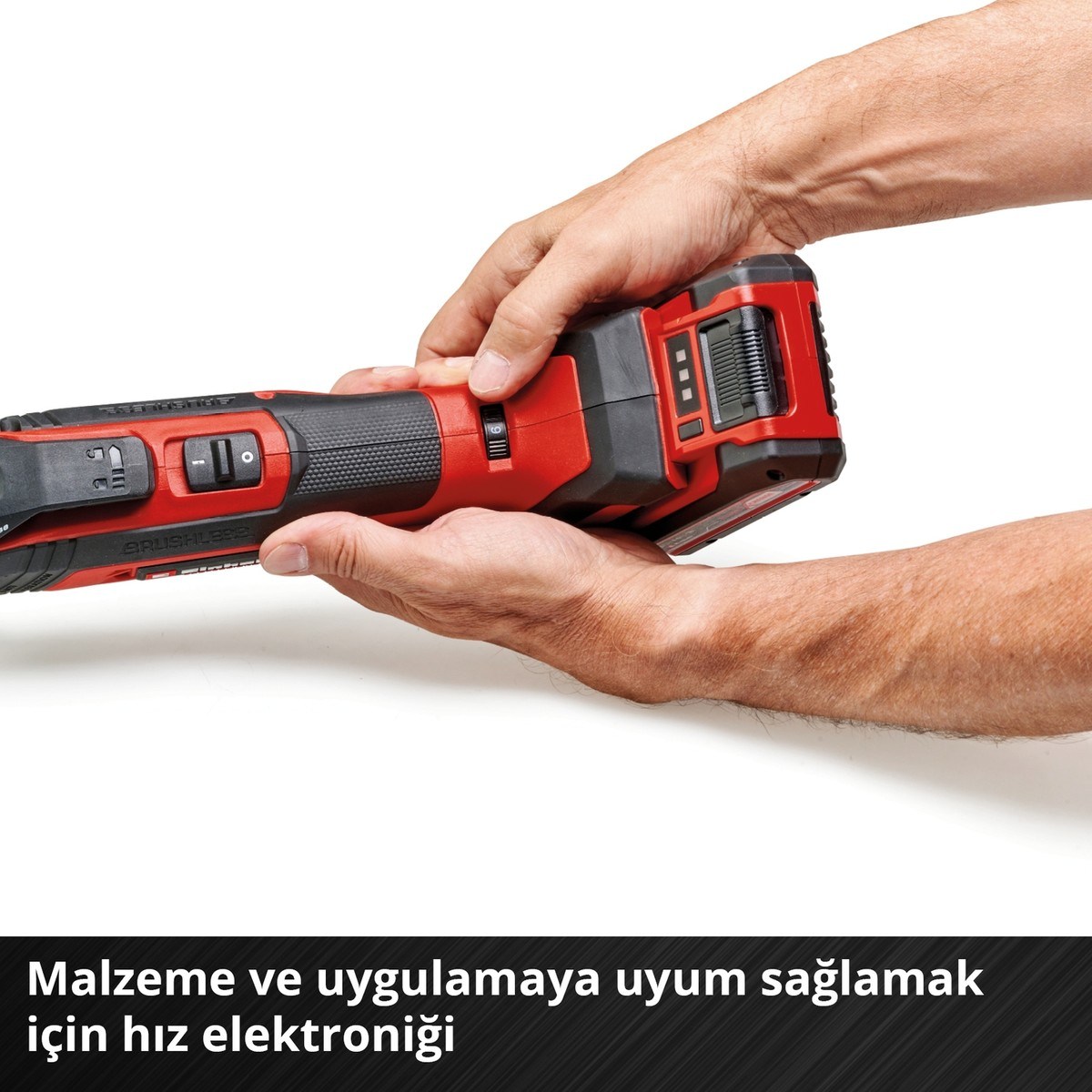  Einhell El Aletleri Einhell 4465190 Kale Kilit  TP-MG 18 Li BL - Solo - Akülü Raspalama Makinesi