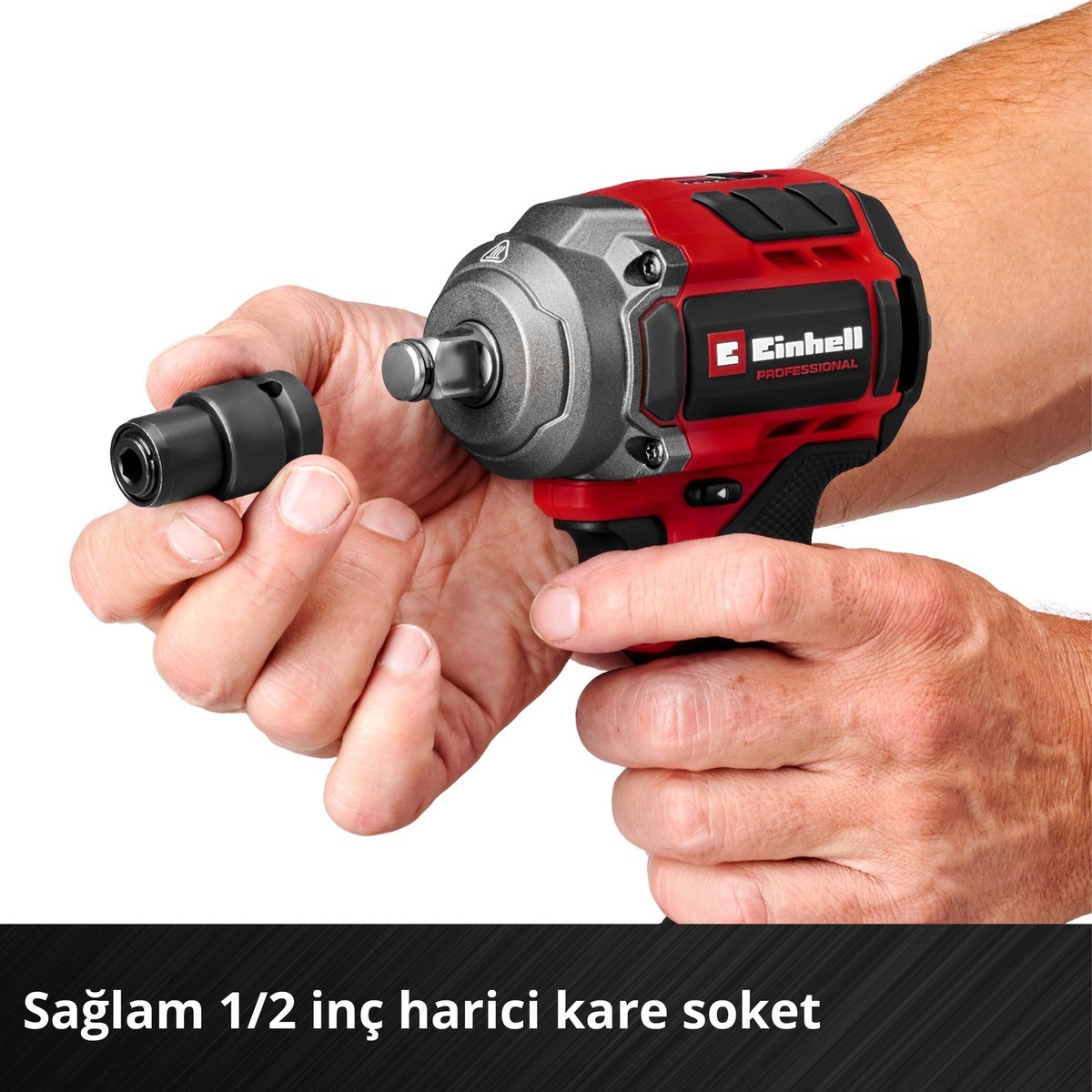  Einhell El Aletleri Einhell 4510055 Kale Kilit  TP-CW 18/350-C Li BL - Solo - Akülü Darb. Somun Sık-Kömürsüz 