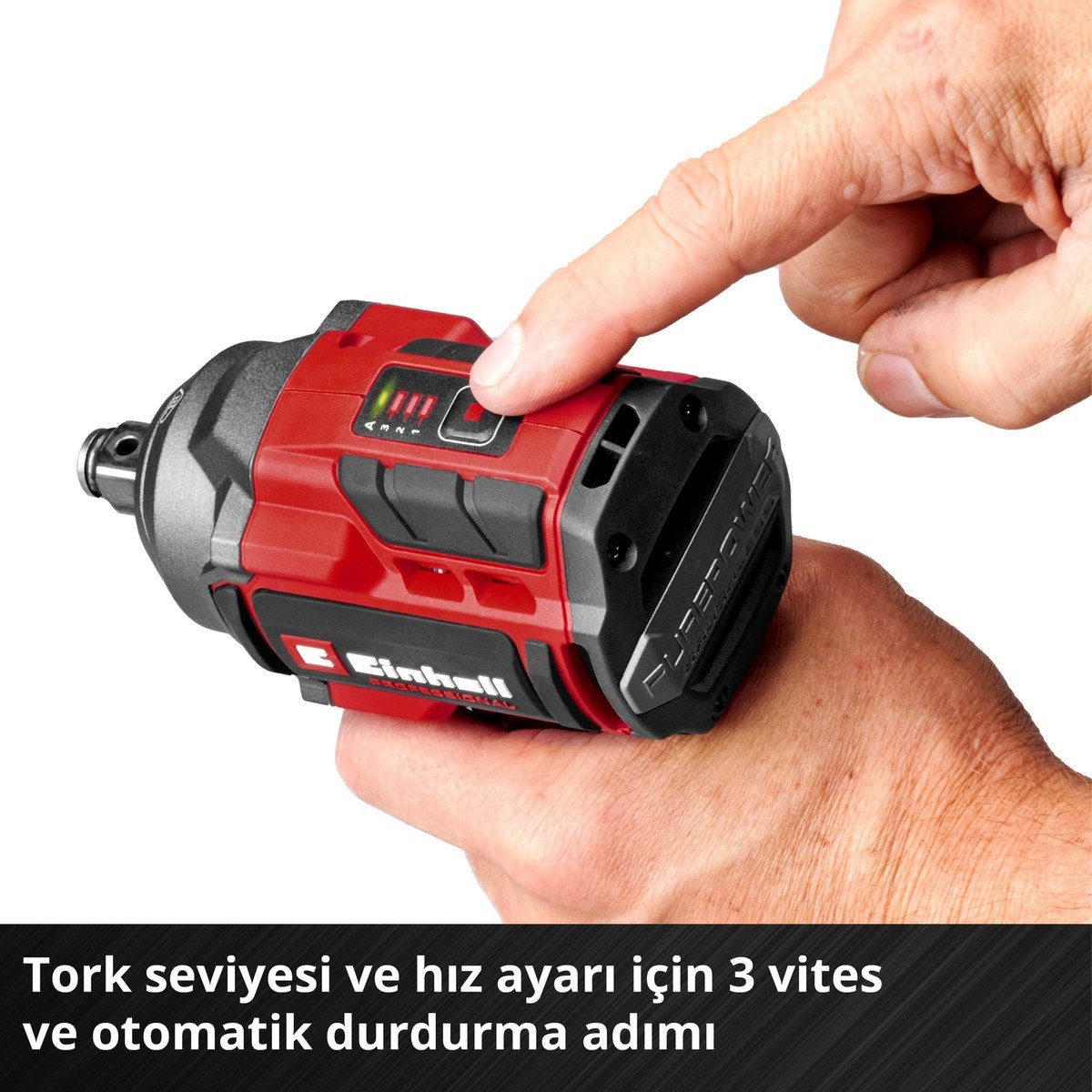  Einhell El Aletleri Einhell 4510055 Kale Kilit  TP-CW 18/350-C Li BL - Solo - Akülü Darb. Somun Sık-Kömürsüz 