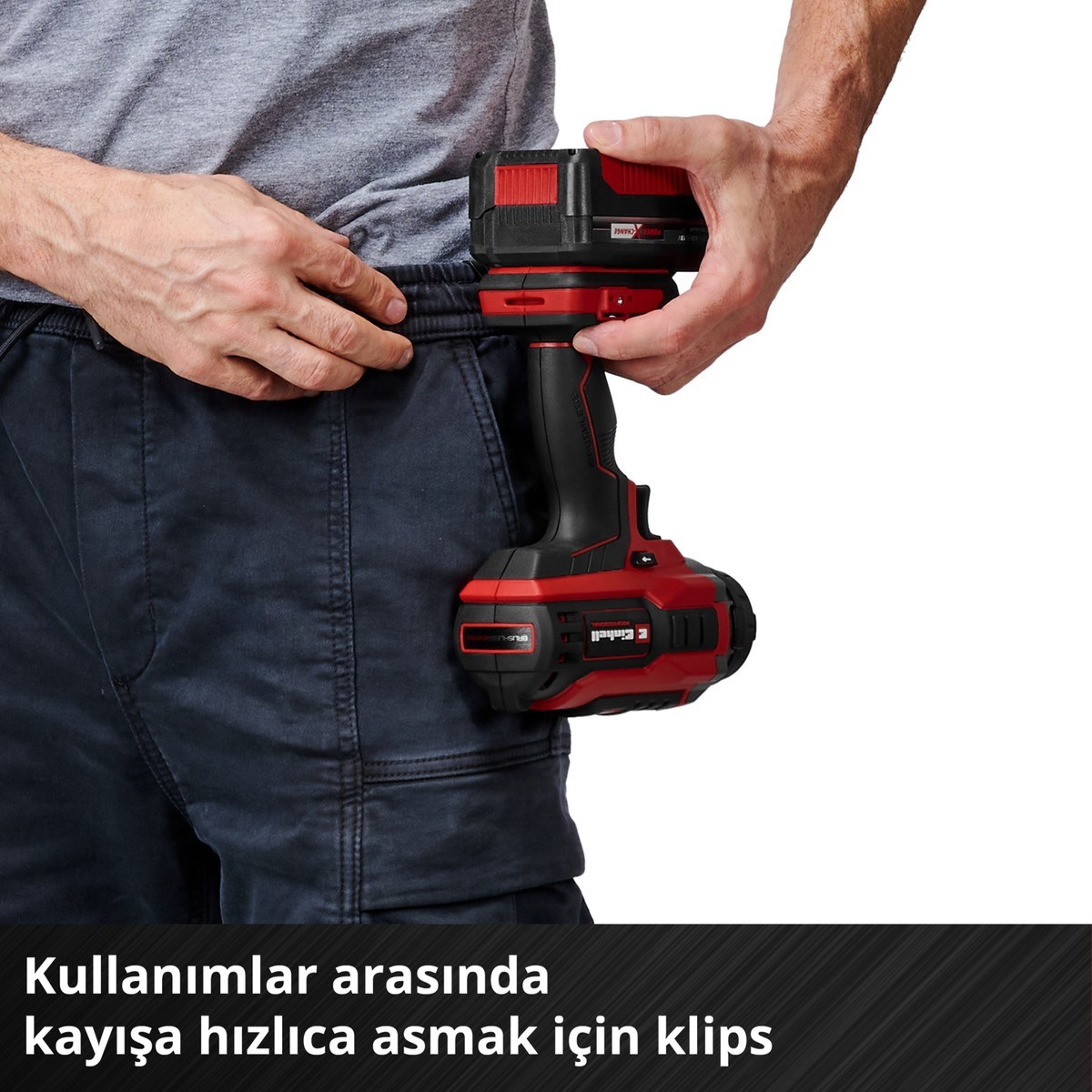  Einhell El Aletleri Einhell 4510074 Kale Kilit  IMPAXXO 18/450 (1x4,0Ah) - Akülü Darb. Somun Sık-Kömürsüz