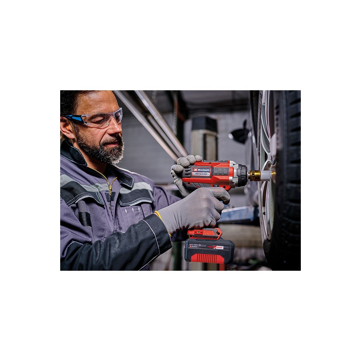  Einhell El Aletleri Einhell 4510074 Kale Kilit  IMPAXXO 18/450 (1x4,0Ah) - Akülü Darb. Somun Sık-Kömürsüz