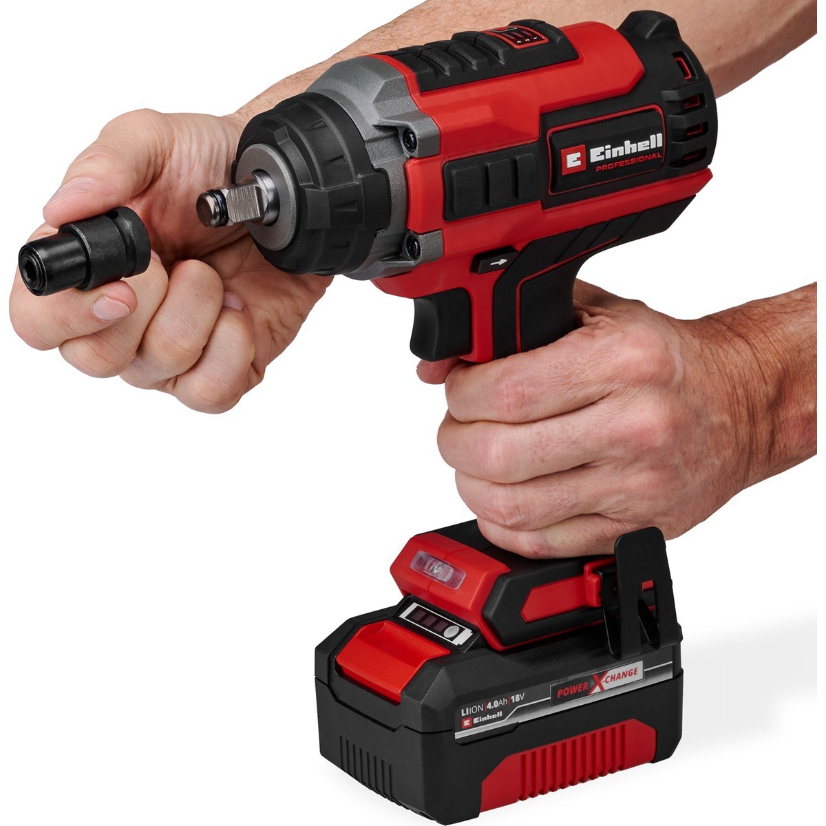  Einhell El Aletleri Einhell 4510074 Kale Kilit  IMPAXXO 18/450 (1x4,0Ah) - Akülü Darb. Somun Sık-Kömürsüz