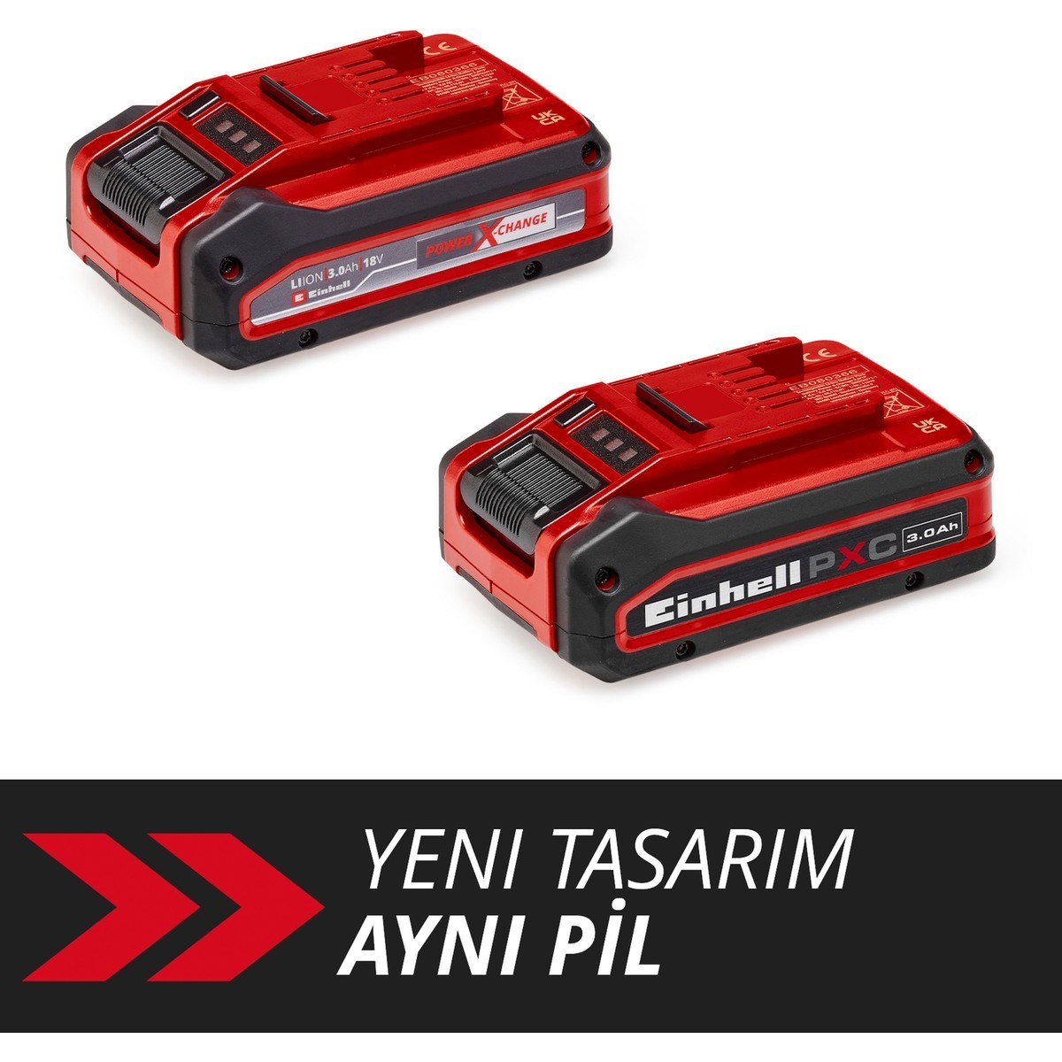  Einhell El Aletleri Einhell 4511501 Kale Kilit  PXC+ 18V 3,0Ah - Akü Battery