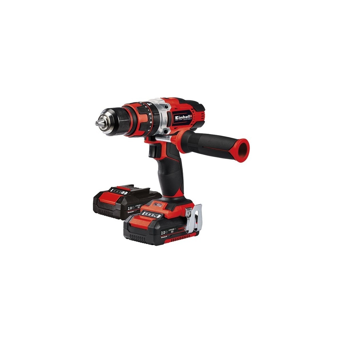  Einhell El Aletleri Einhell 4513935 Kale Kilit  TE-CD 18/48 Li-i (2x2,0Ah) - Akülü Darbeli Vidalama