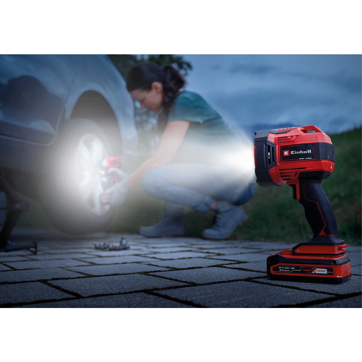  Einhell El Aletleri Einhell 4514145 Kale Kilit  TE-CL 18/2500 LiAC-solo - Akülü Fener