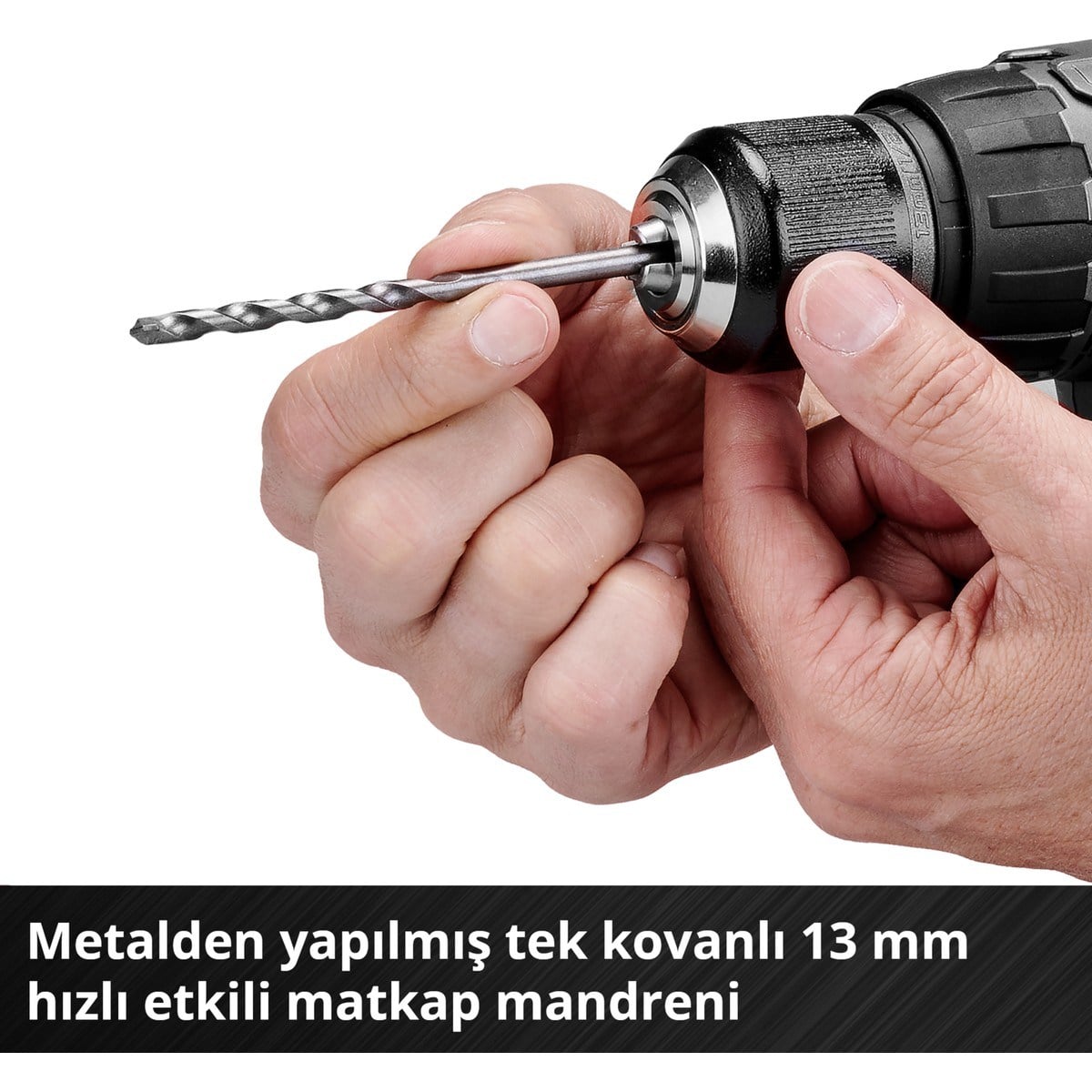  Einhell El Aletleri Einhell 4514205 Kale Kilit  TP-CD 18/60 Li- i BL Solo - Akülü Darbeli Vidalama