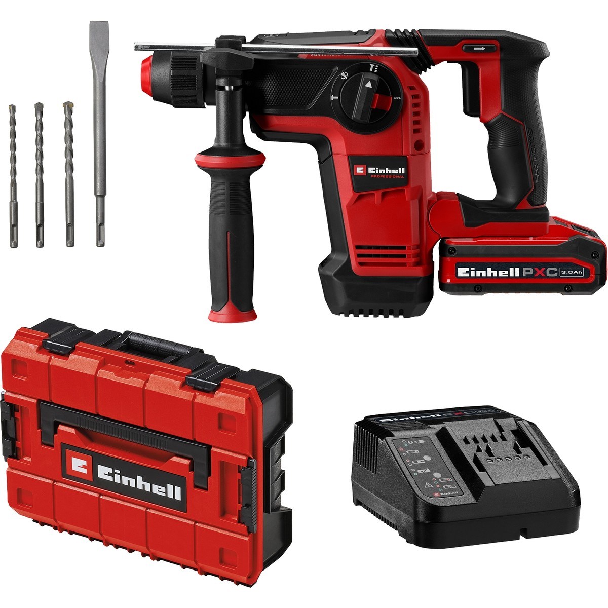  Einhell El Aletleri Einhell 4514274 Kale Kilit  TP-HD 18/28 Li BL+4 (1x3,0Ah+) - Akülü Kırıcı Delici