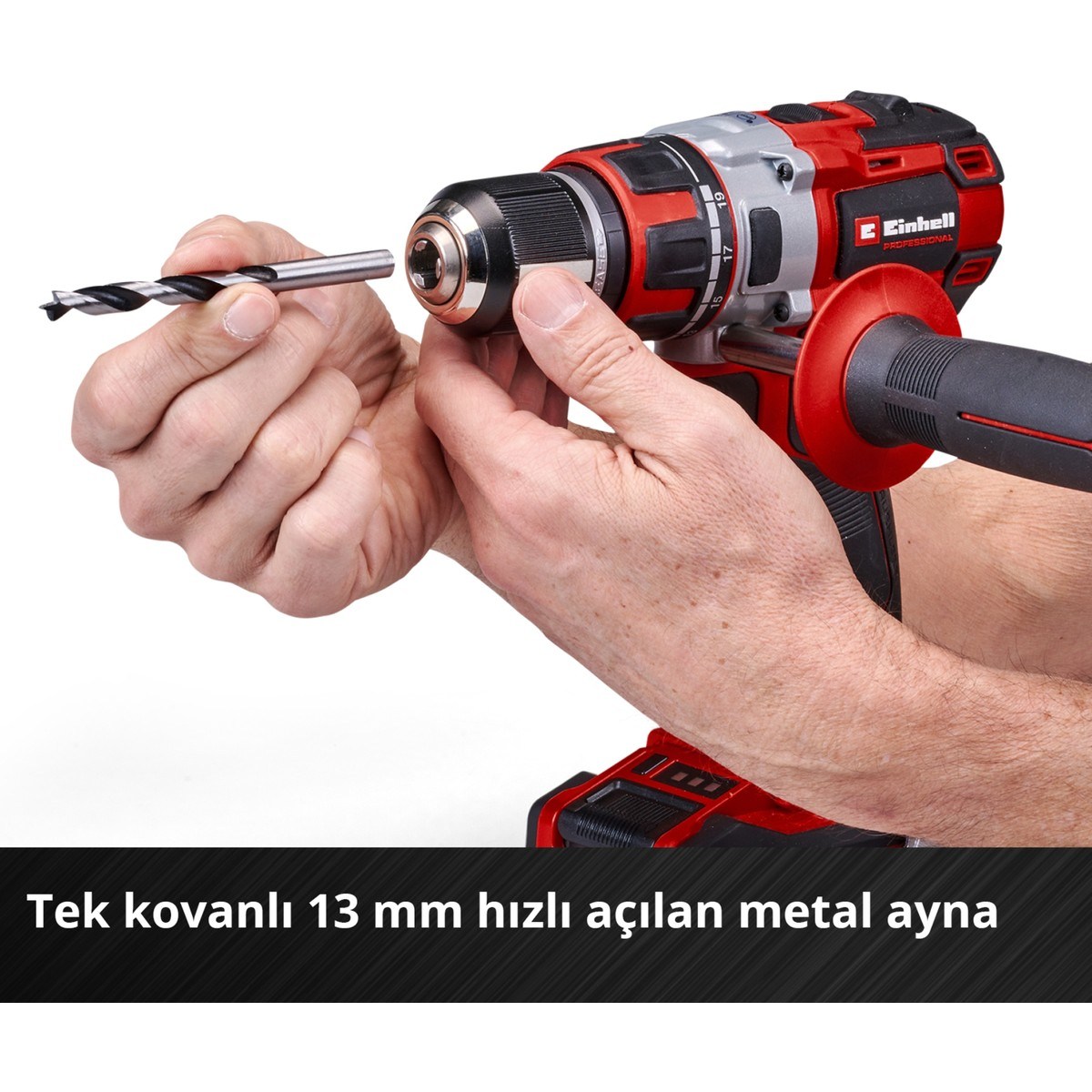  Einhell El Aletleri Einhell 4514300 Kale Kilit  TP-CD 18/80 Li BL-Solo - Akülü Vidalama