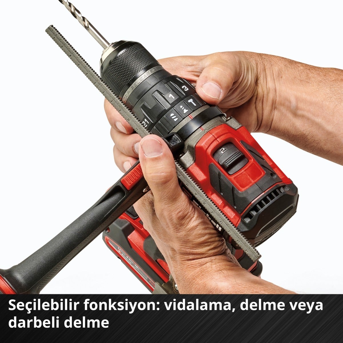  Einhell El Aletleri Einhell 4514310 Kale Kilit  TP-CD 18/120 Li-i BL - Solo - Akülü Darbeli Vidalama