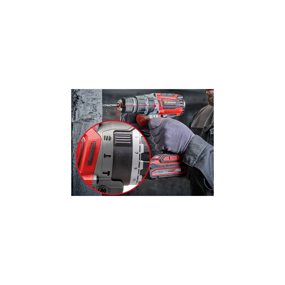  Einhell El Aletleri Einhell 4514315 Kale Kilit  TP-CD 18/70 Li-i BL - Solo - Akülü Darbeli Vidalama