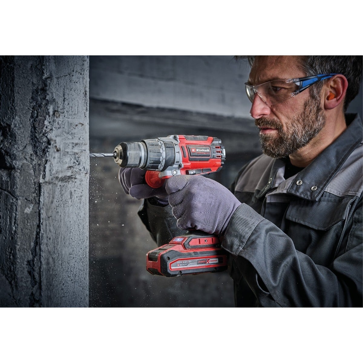  Einhell El Aletleri Einhell 4514318 Kale Kilit  TP-CD 18/70 Li-i BL+70 (2+3Ah) - Akülü Darbeli Vidalama