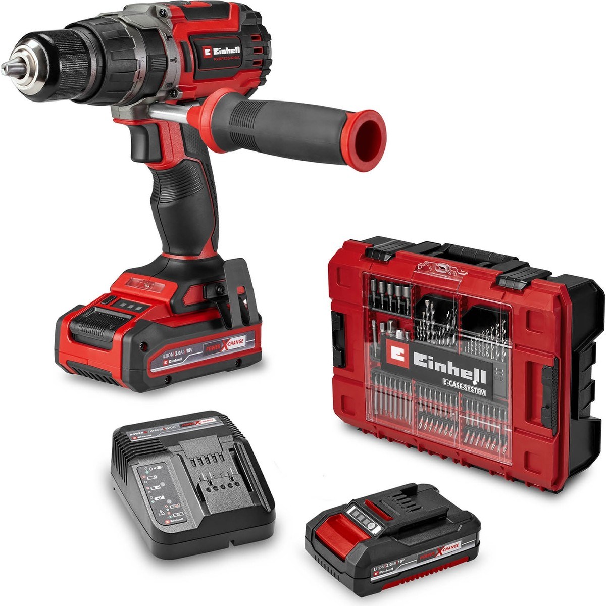  Einhell El Aletleri Einhell 4514318 Kale Kilit  TP-CD 18/70 Li-i BL+70 (2+3Ah) - Akülü Darbeli Vidalama