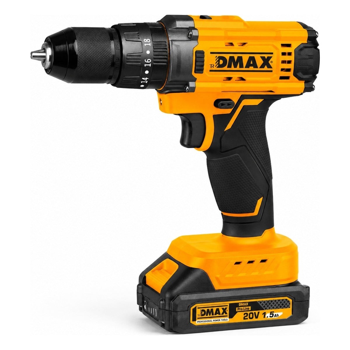  El Aletleri Dmax DMX-3000 Kale Kilit  DMX3000 20V Akülü Darbeli Matkap Vidalama 35 Nm Çift Akülü Çantalı