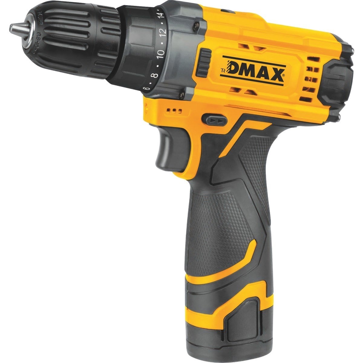  El Aletleri Dmax DMX-3004 Kale Kilit  DMX3004 12V Akülü Matkap Vidalama 26 Nm Çift Akülü Çantalı