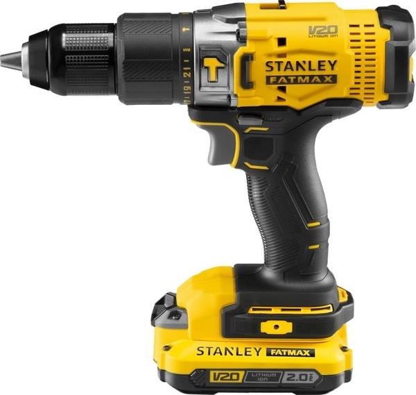 Stanley Fatmax SCD718D2K 18V 2.0AH V20 Çift Akülü Darbeli Matkap