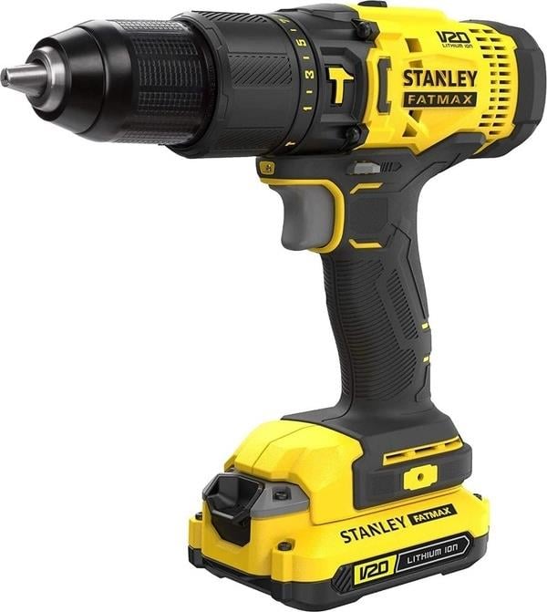 Stanley Fatmax SCD718D2K 18V 2.0AH V20 Çift Akülü Darbeli Matkap