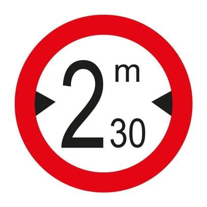 Genişliği ... Metreden Fazla Olan Taşıt Giremez TT-20