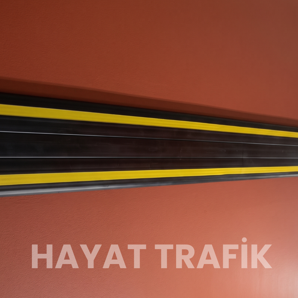 Otopark Kauçuk Duvar Koruma 3 metre x 15 cm