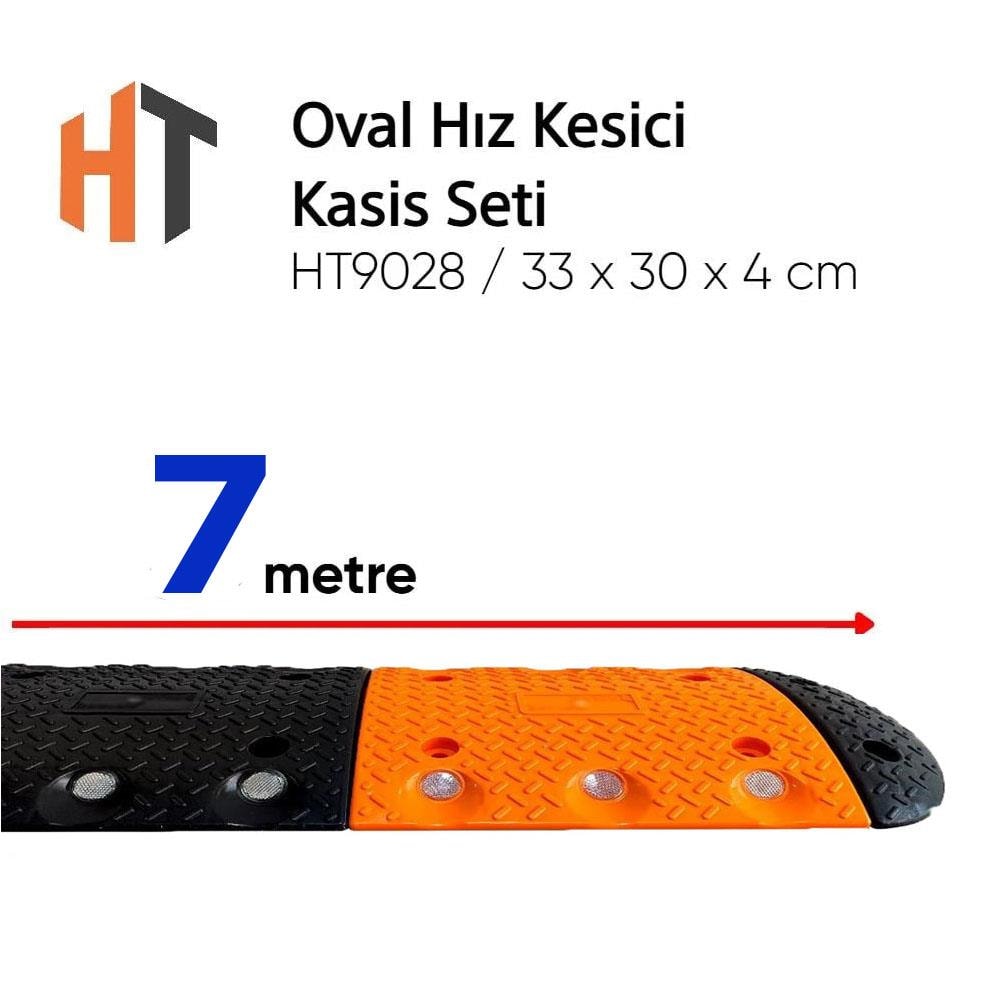 Oval Hız Kesici, Kasis Seti 7 metre