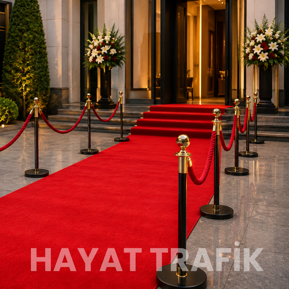 VIP Protokol Bariyeri- Siyah - Yönlendirme Bariyeri