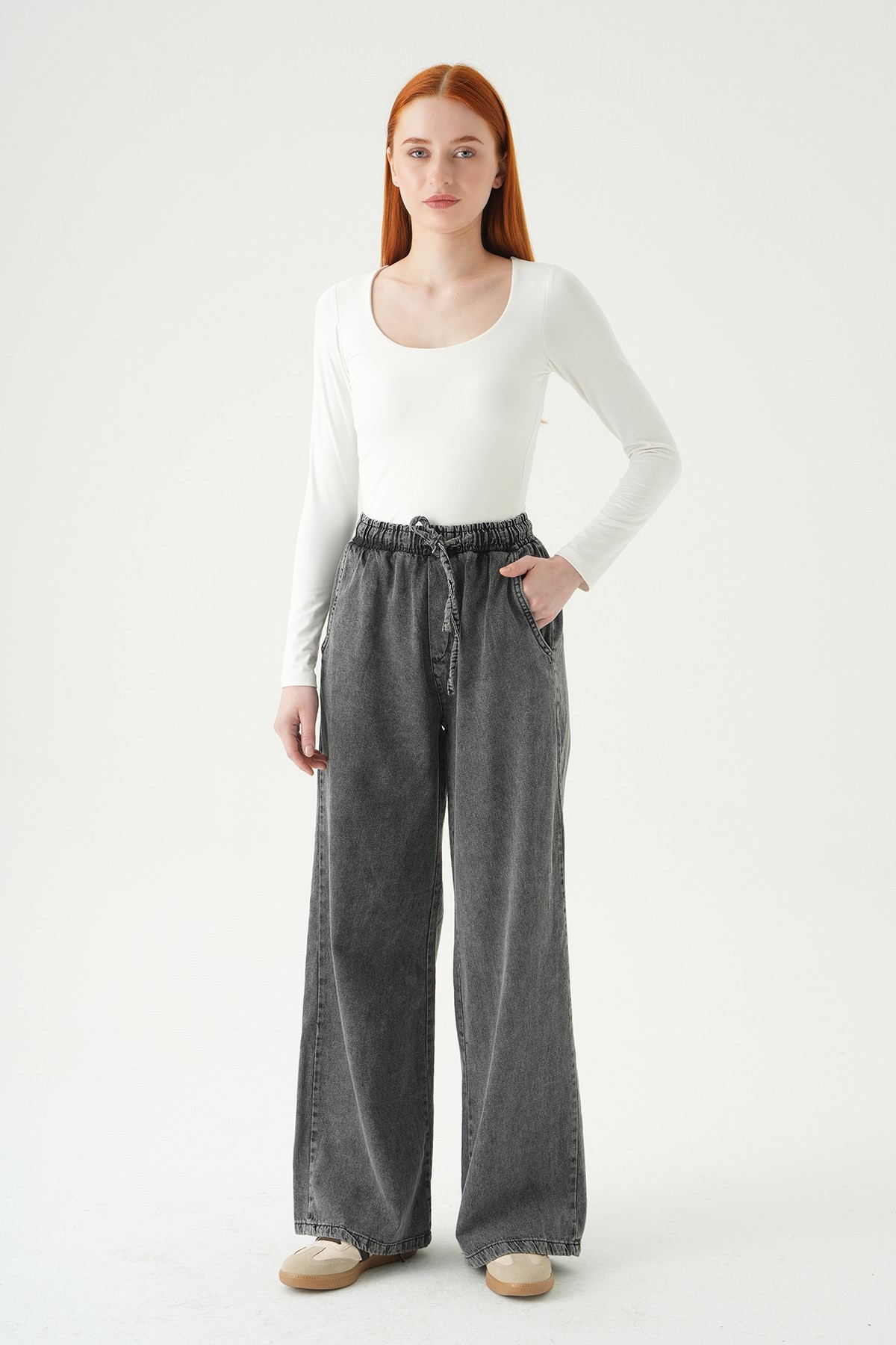 Antrasit Lastikli Kot Jean 6241