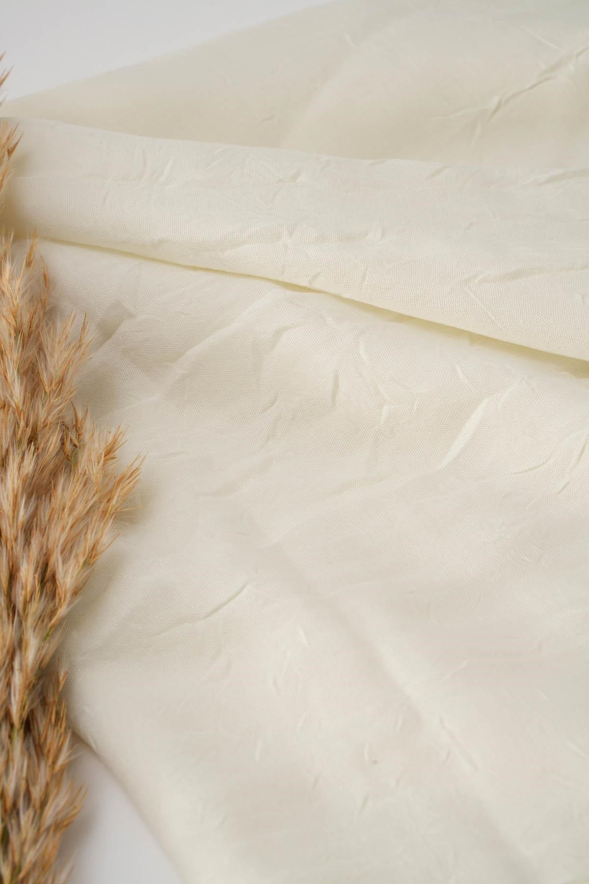 Bambu Kraş Şal - 5661 Ekru
