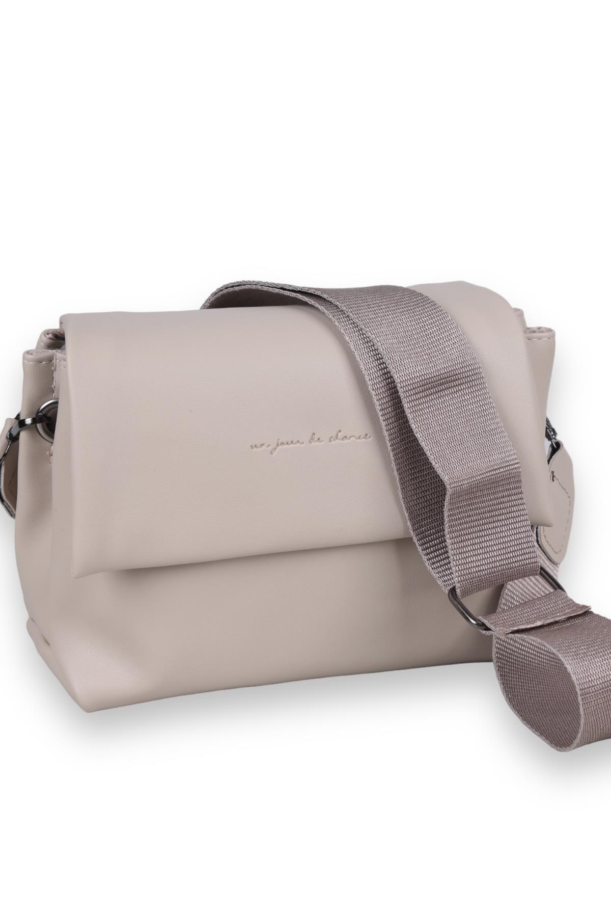 Bej Donna Klasik Model Çanta 9289