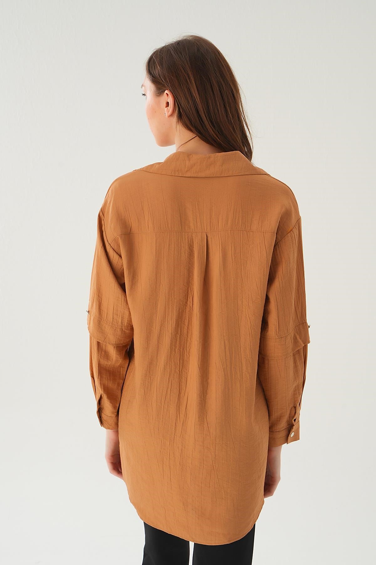 Bisküvi Tek Cep Tunik 4237A