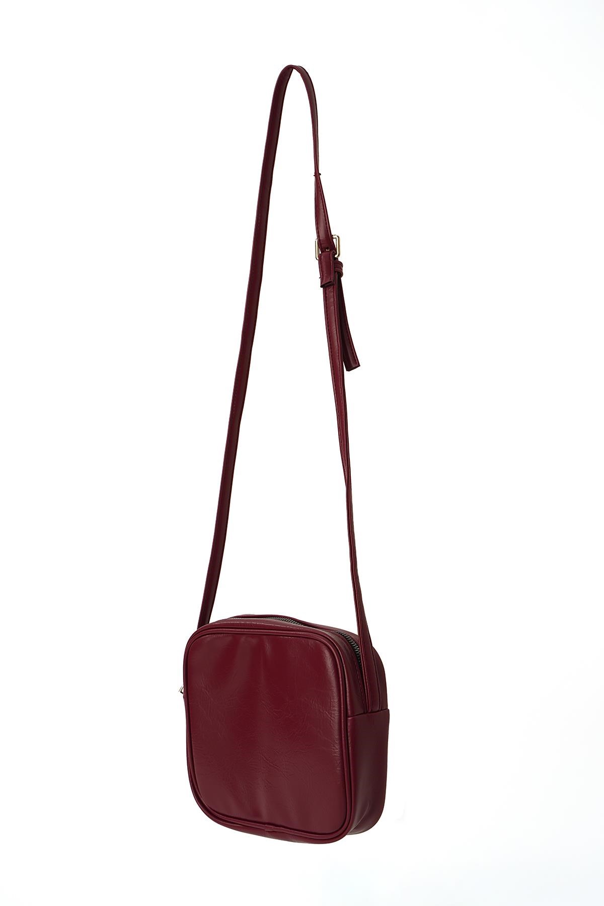 Bordo Small Çapraz Çanta 3314