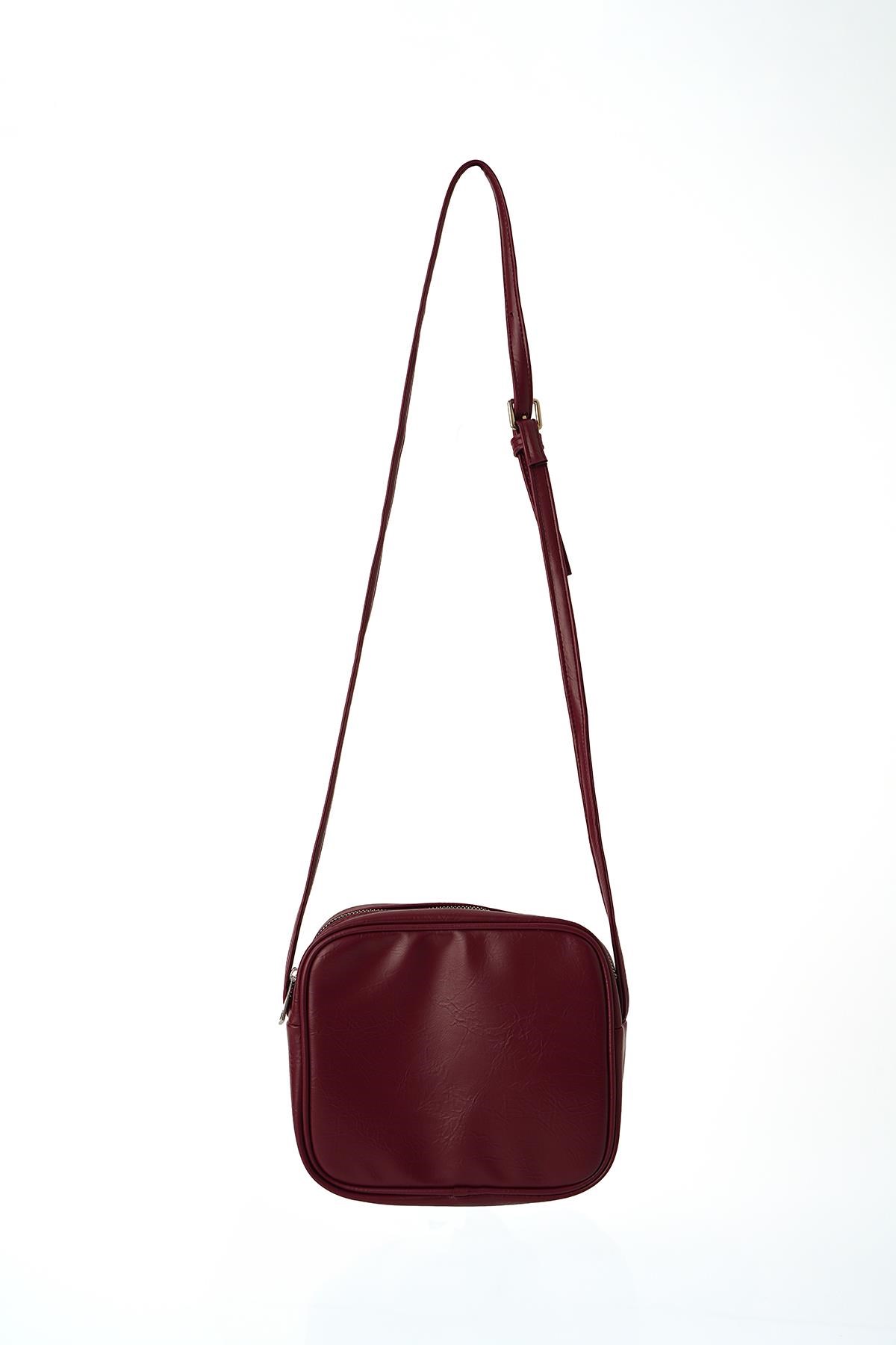 Bordo Small Çapraz Çanta 3314