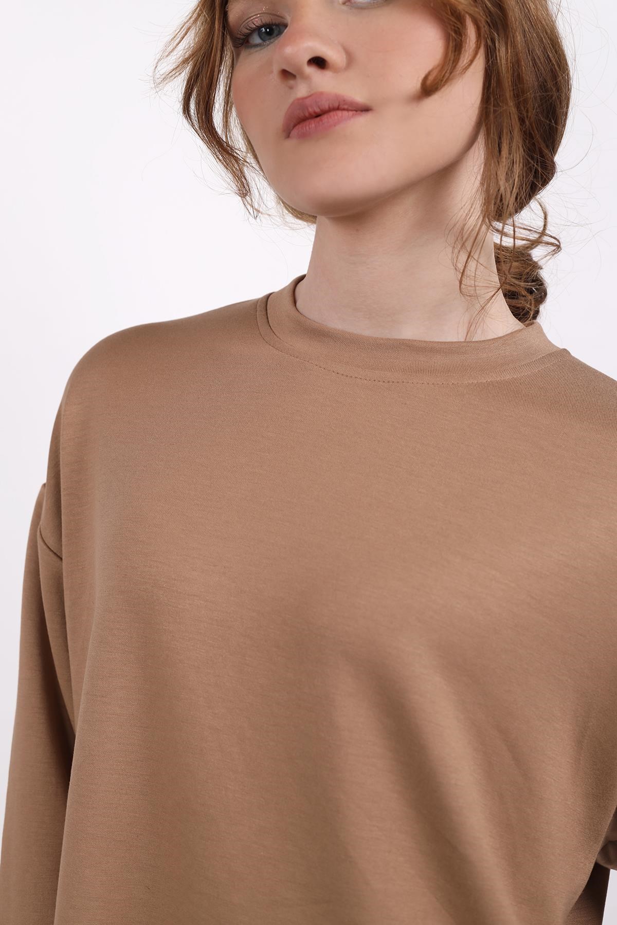 Camel Bisiklet Yaka Oyhso Sweat 4001
