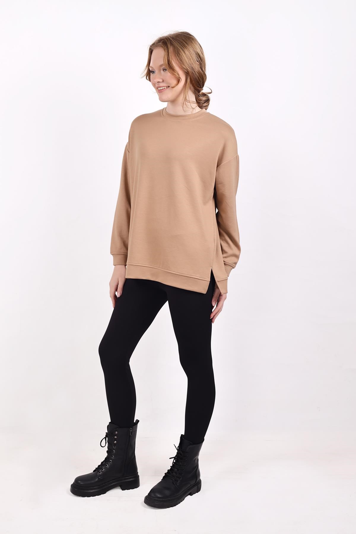 Camel Bisiklet Yaka Oyhso Sweat 4001