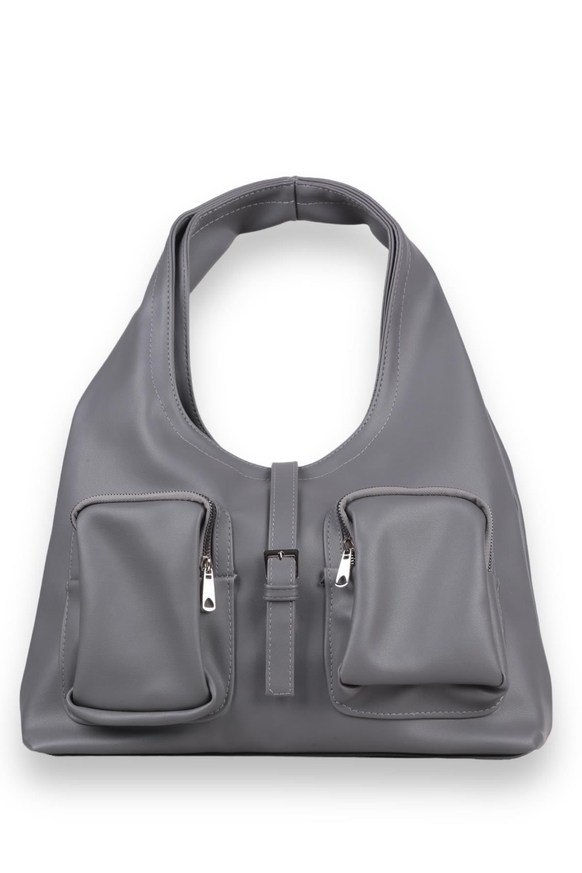 Füme Oval Çanta 9286