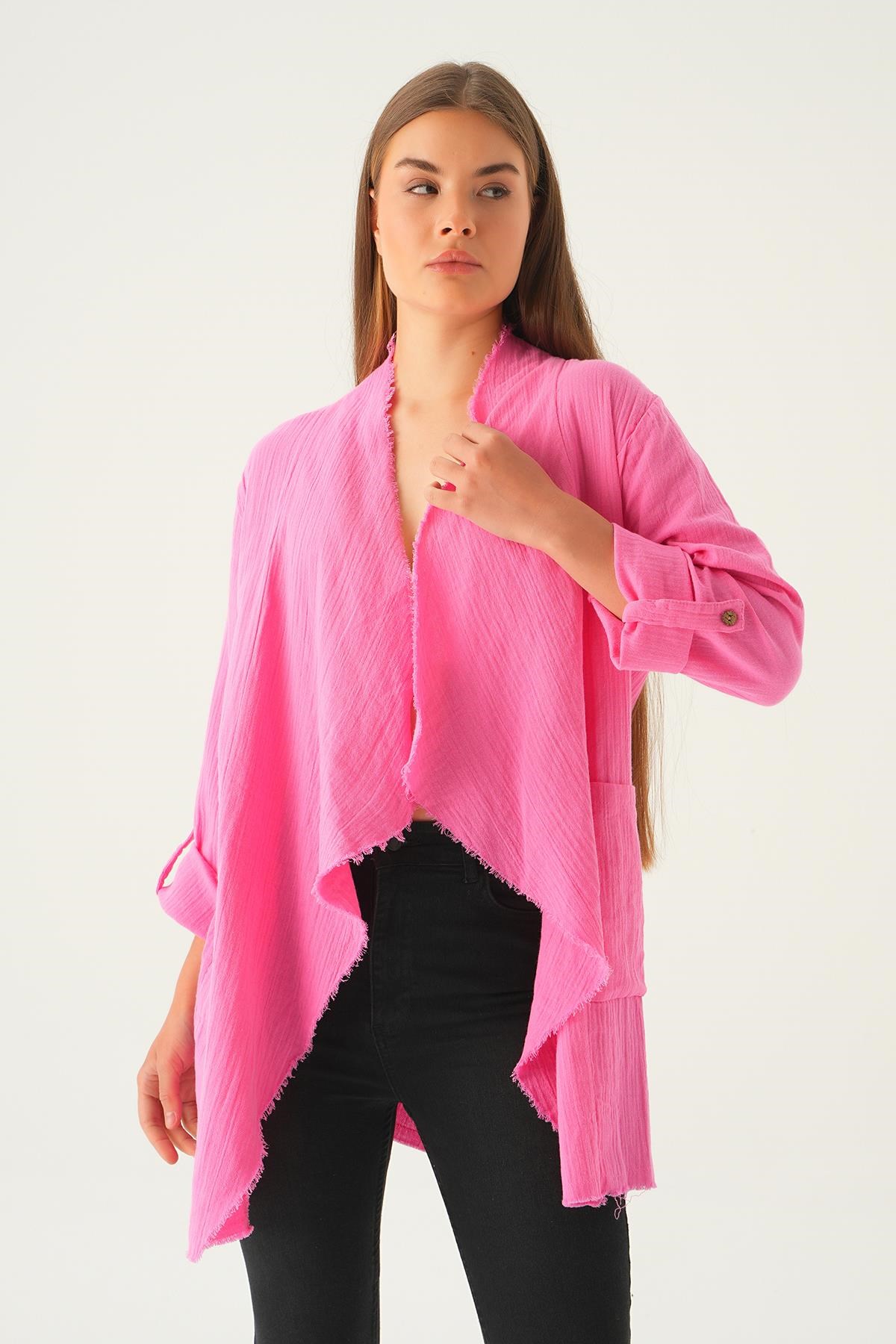 Fuşya Salaş Kimono 1076