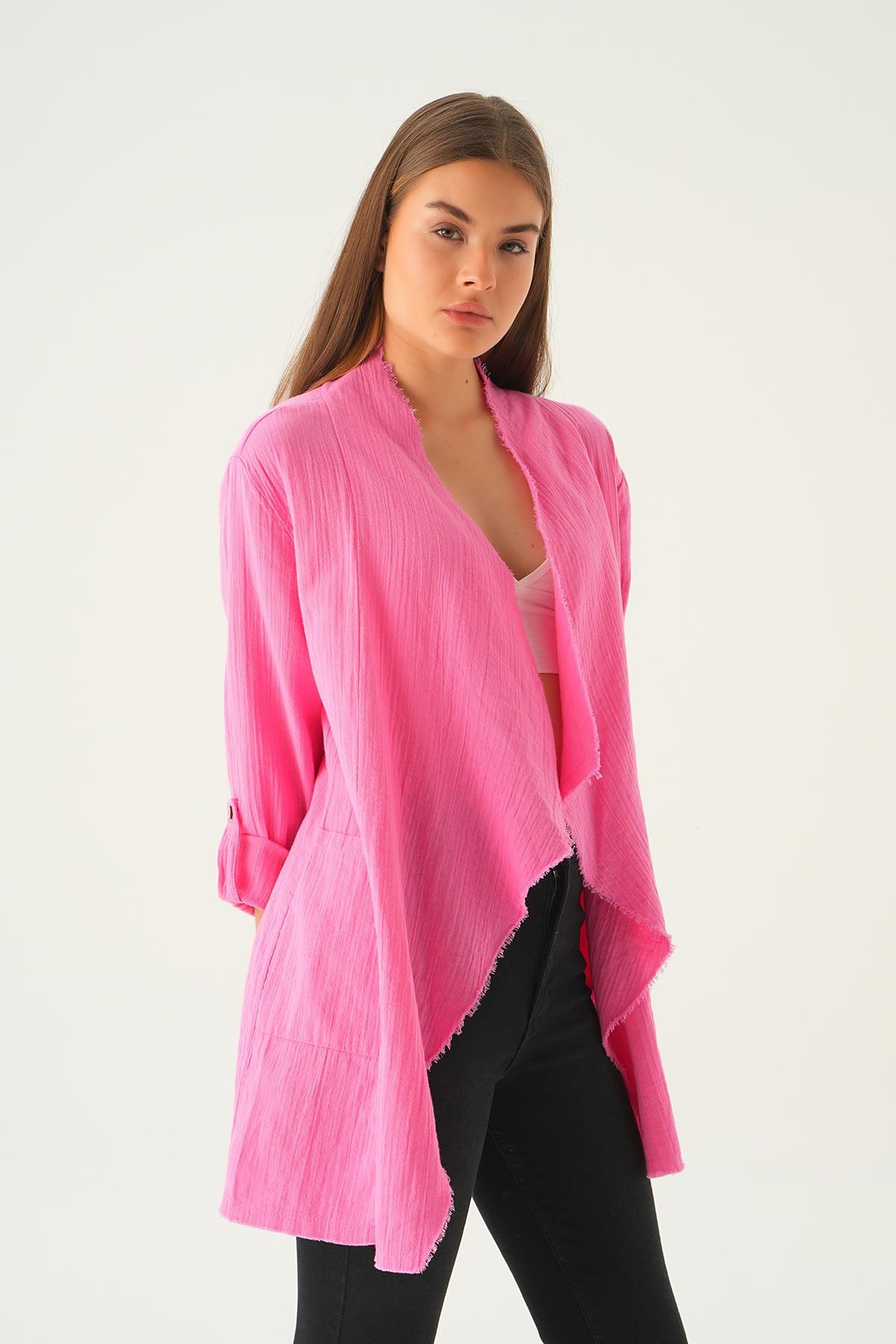 Fuşya Salaş Kimono 1076