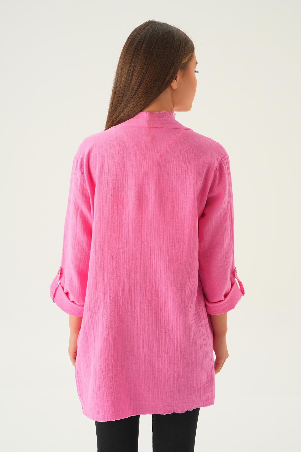 Fuşya Salaş Kimono 1076