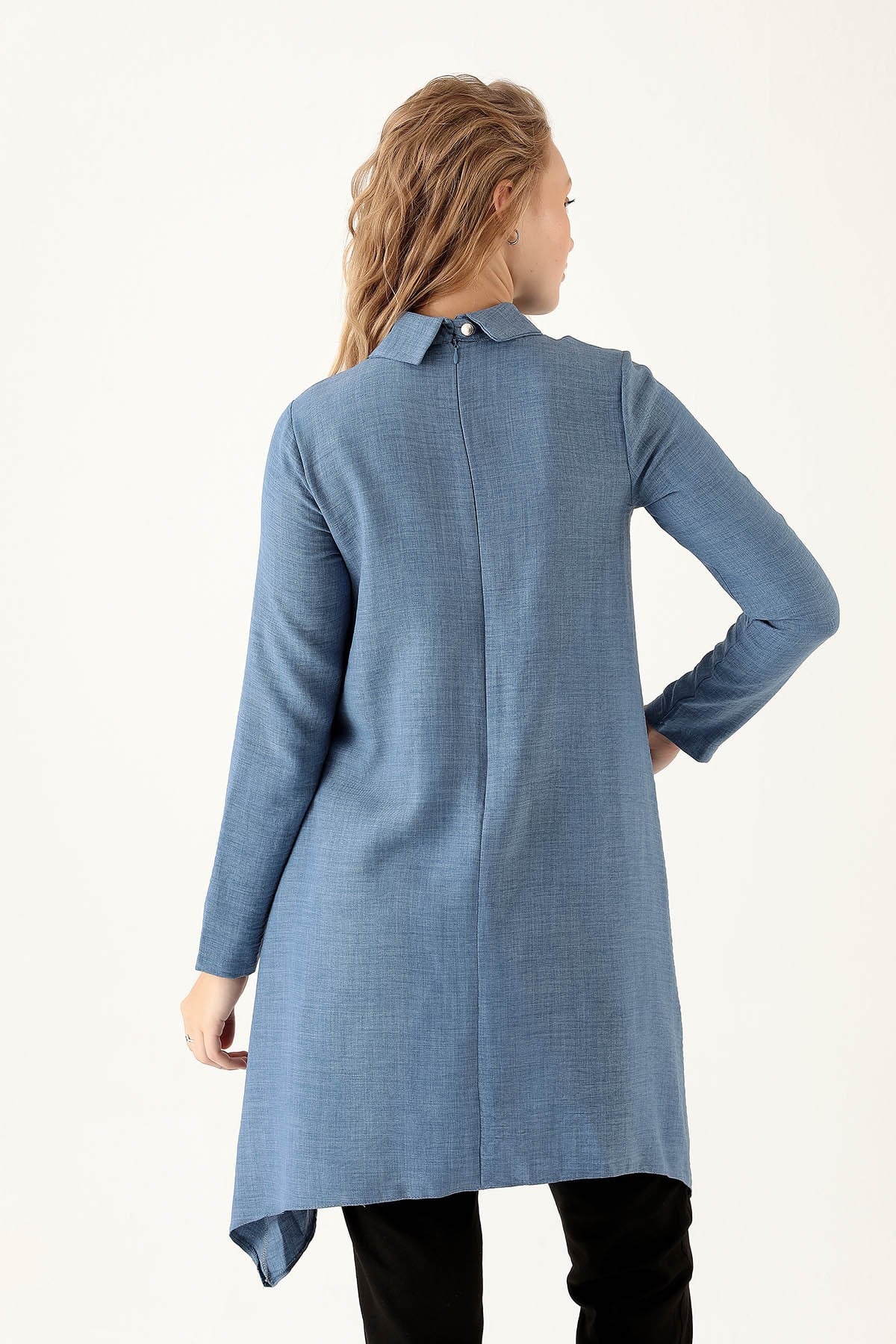 İndigo Kolye Detay Tunik 6748A