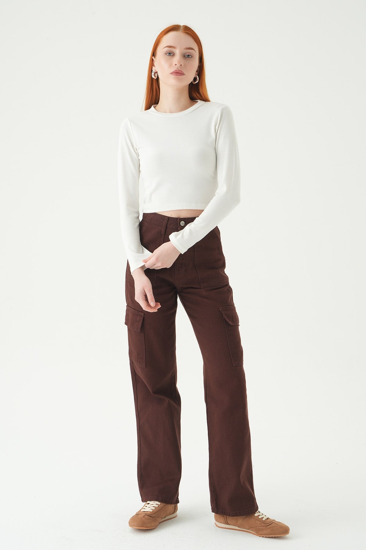 Kahve Kargo Cep Jean 580