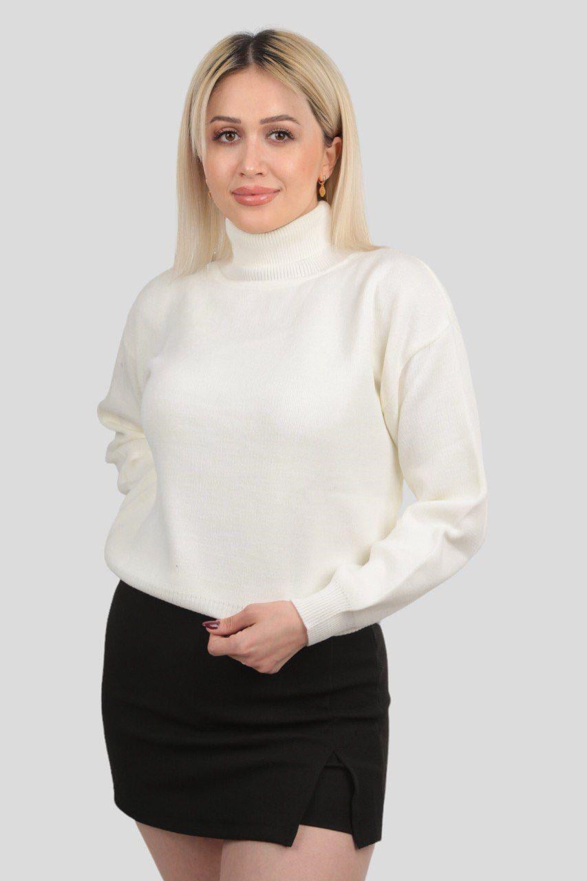 Kemik Balıkçı Yaka Basic Kazak 4225