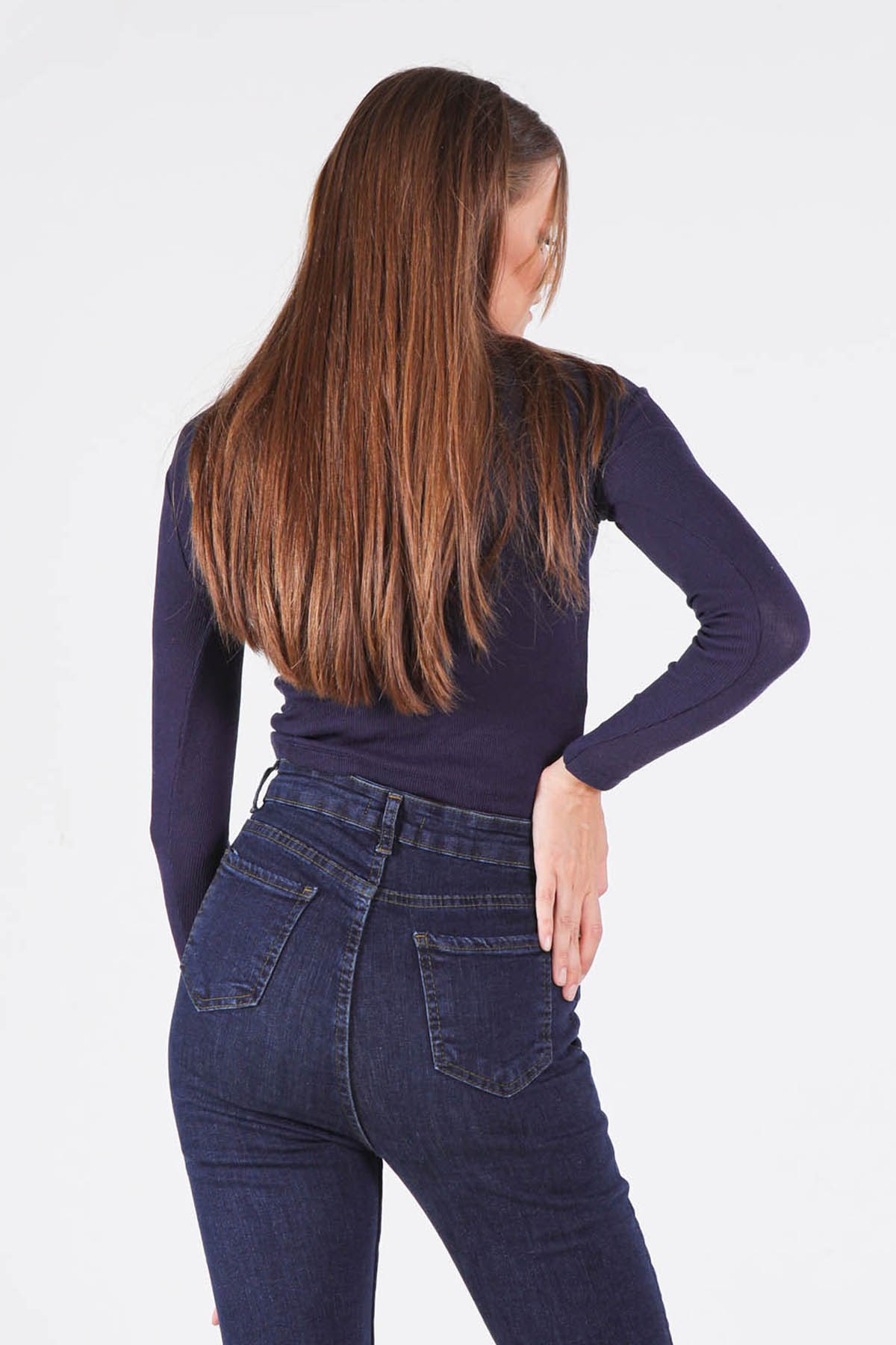 Laci Bisiklet Yaka Bluz 1011