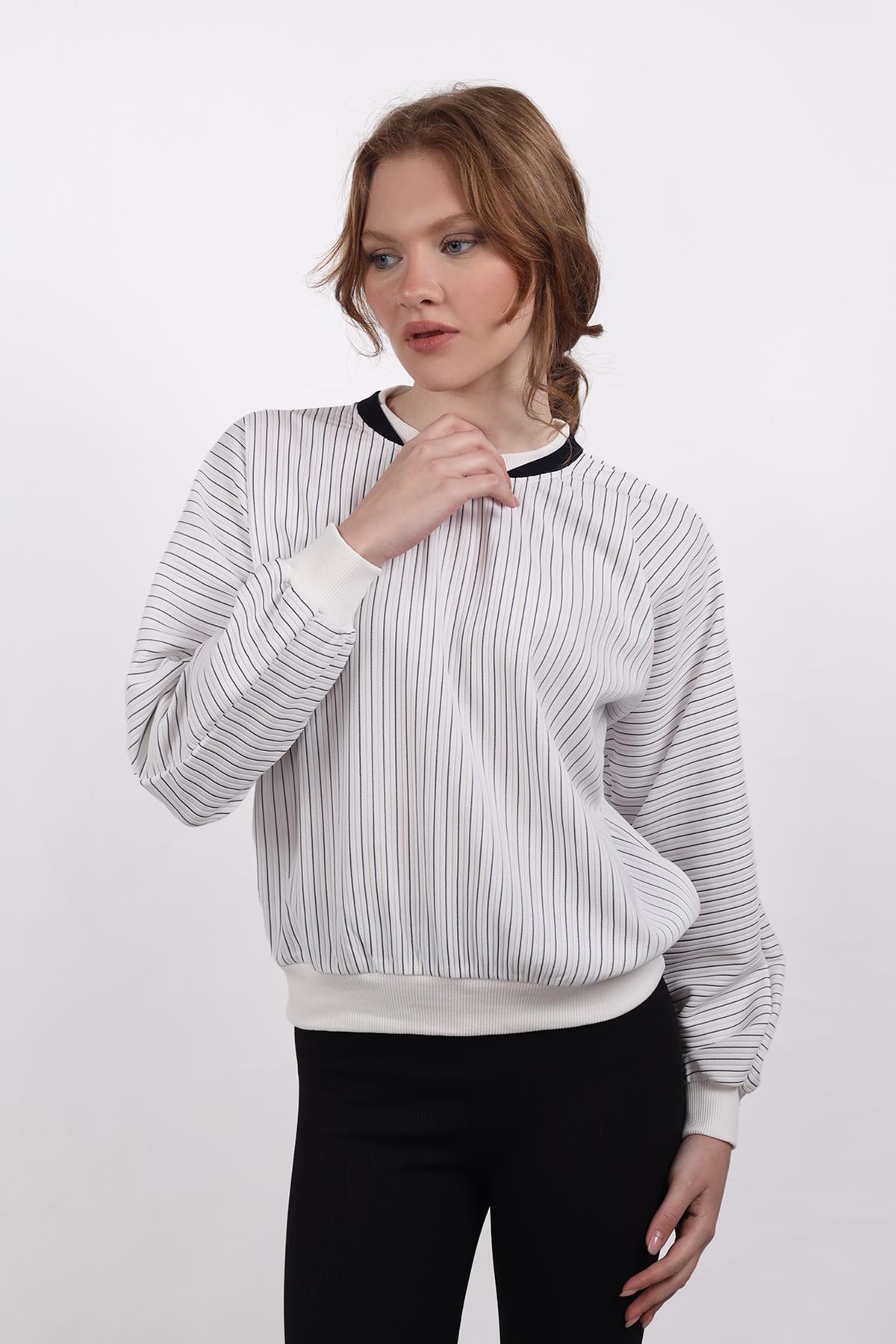 Laci Bisiklet Yaka Sweat 9166M