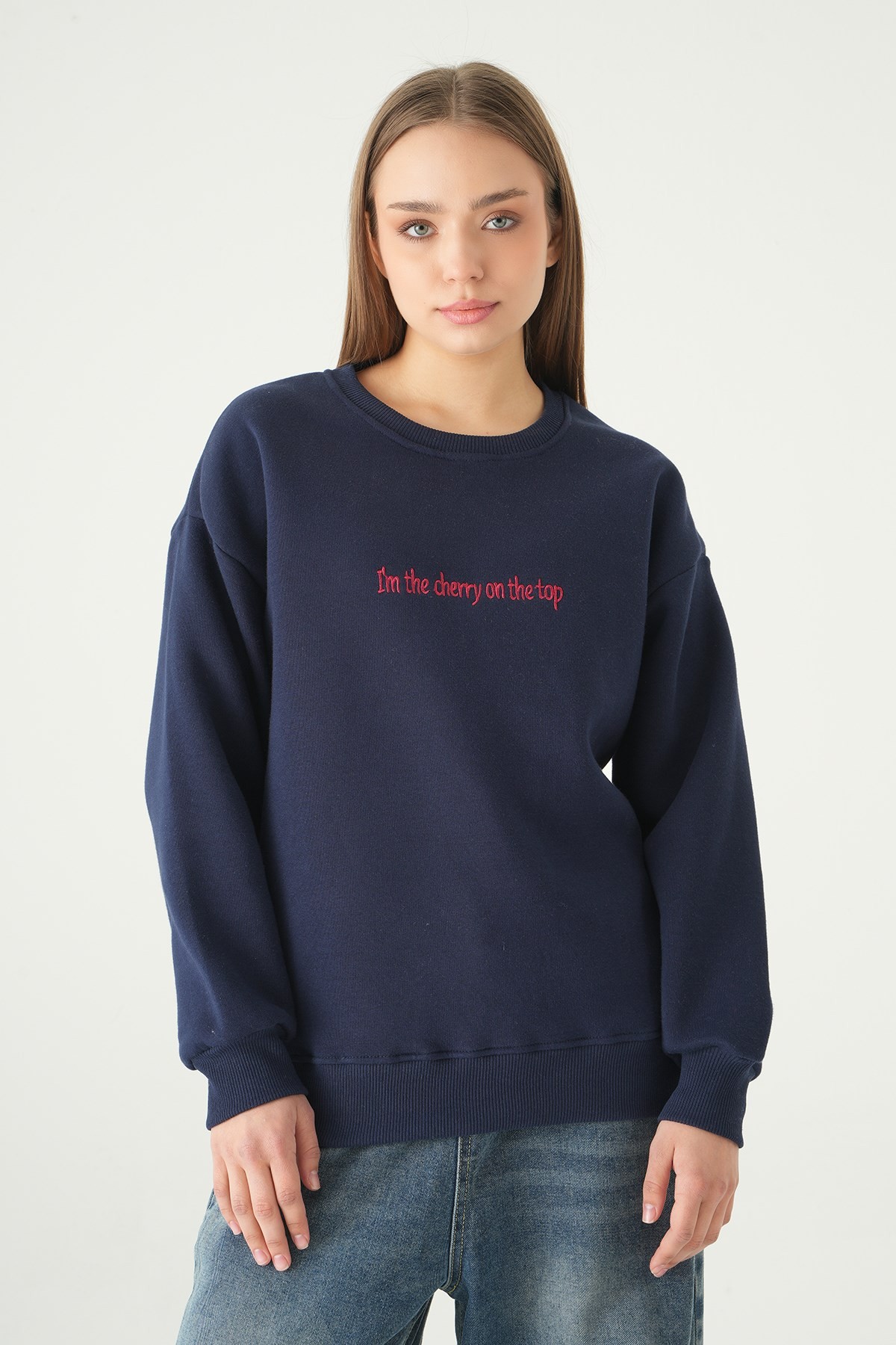Laci Cherry On Top Baskılı Sweat 1041