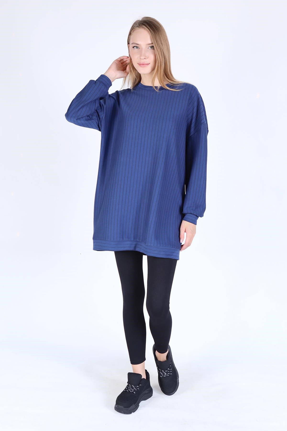 Laci  Çizgili Tunik 4315A