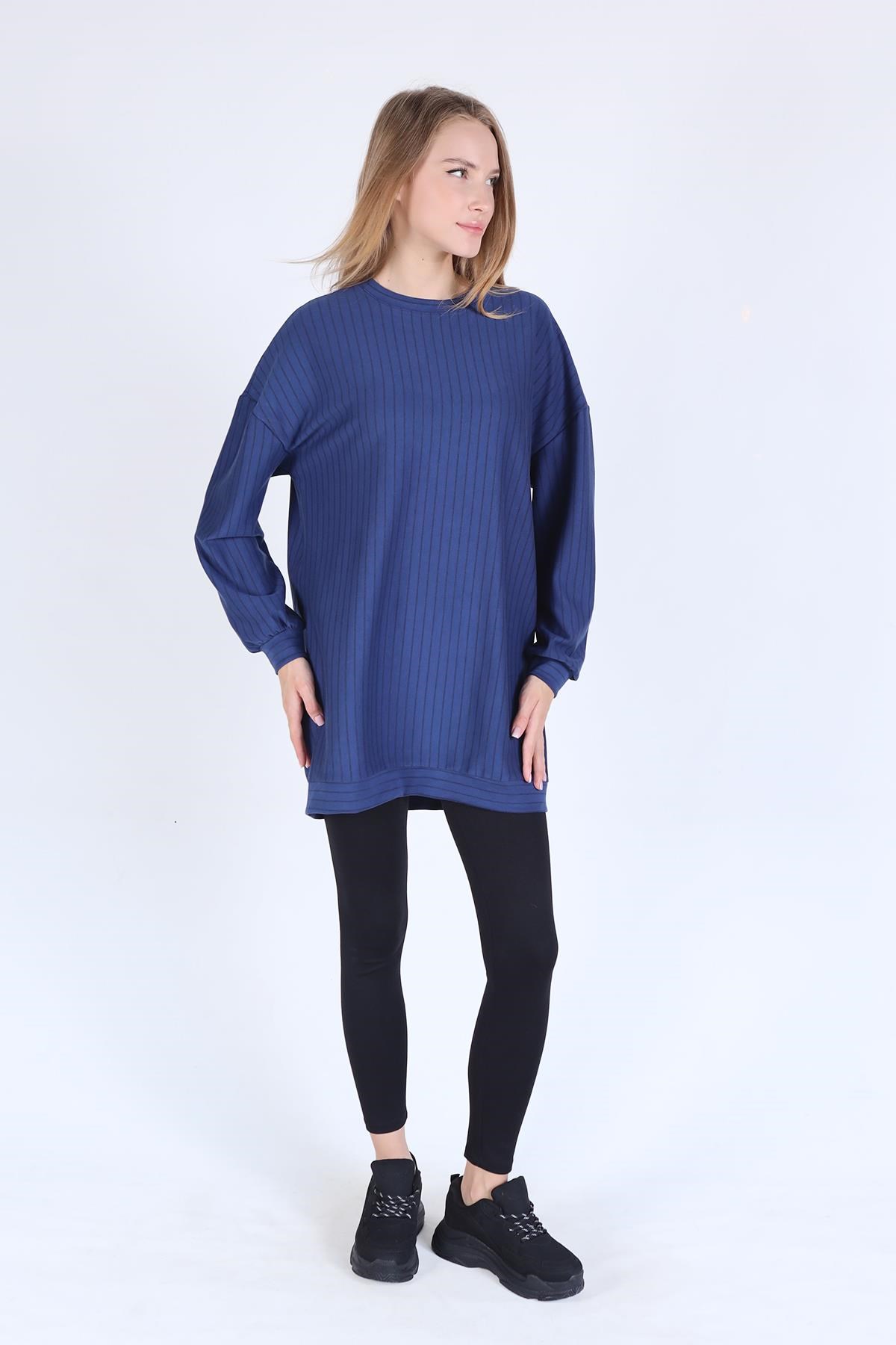 Laci  Çizgili Tunik 4315A