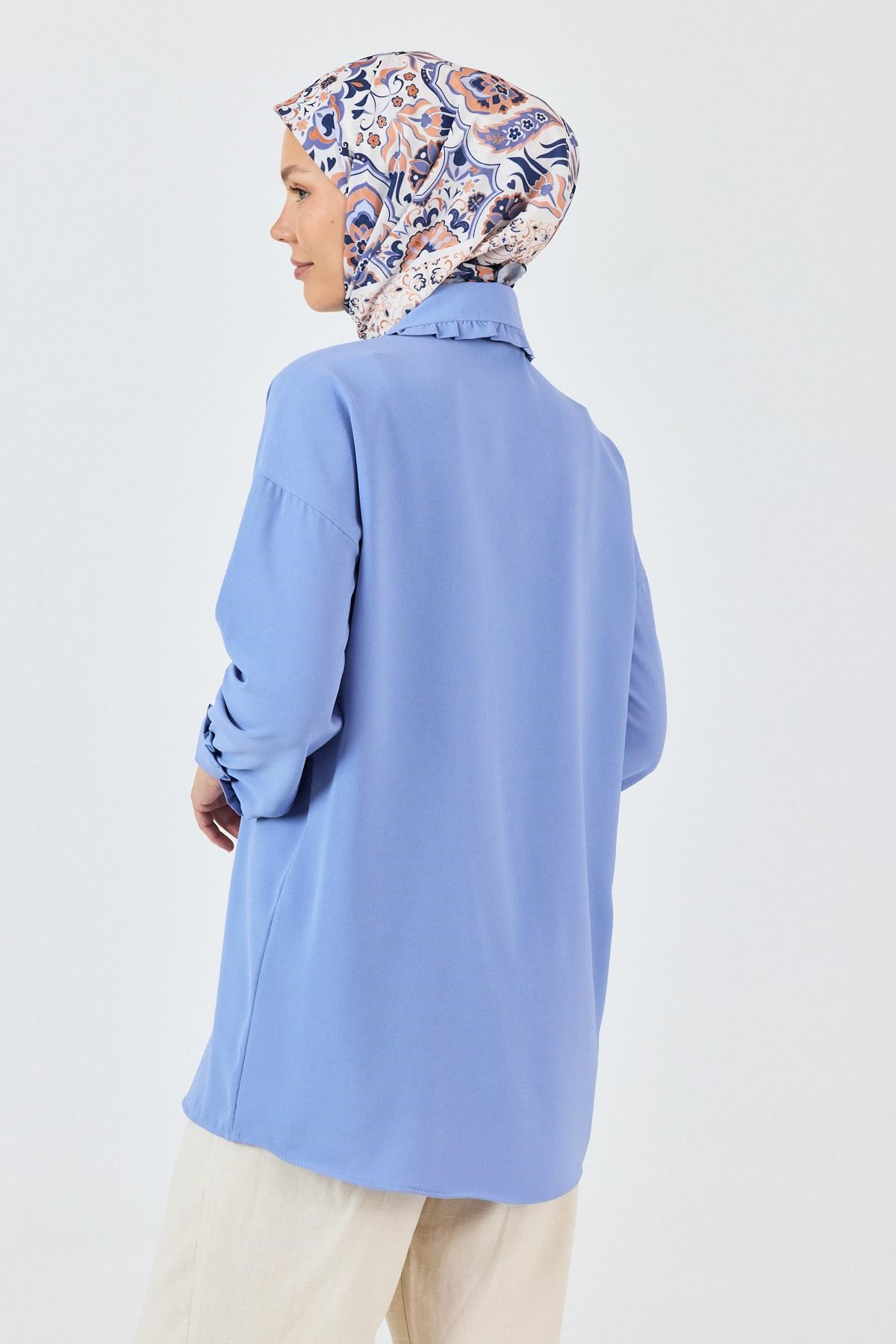 Laci Desenli Eşarp 3005