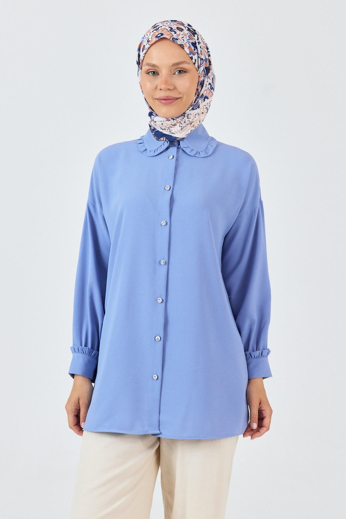 Laci Desenli Eşarp 3005